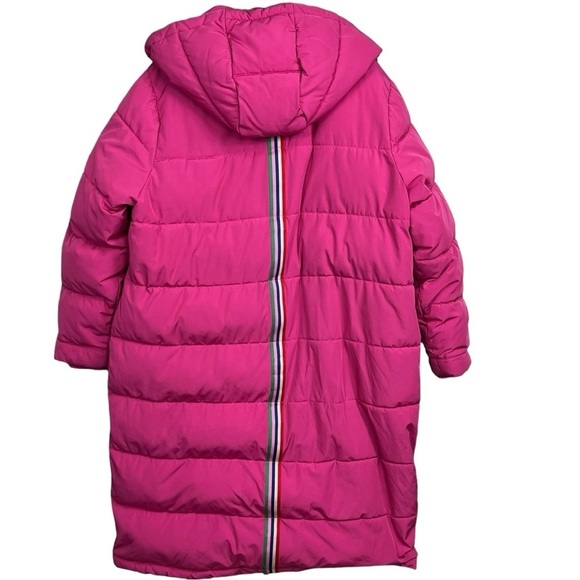 Boden Pink Thompson Long Puffer Coat Jacket - Picture 3 of 11